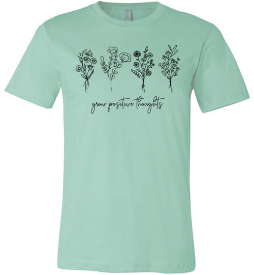 Grow Positive Thoughts Canvas