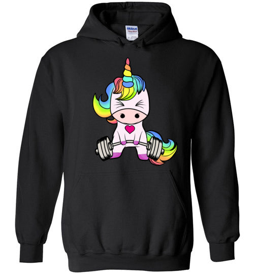 Unicorn Weightlifting Gym Hoodie