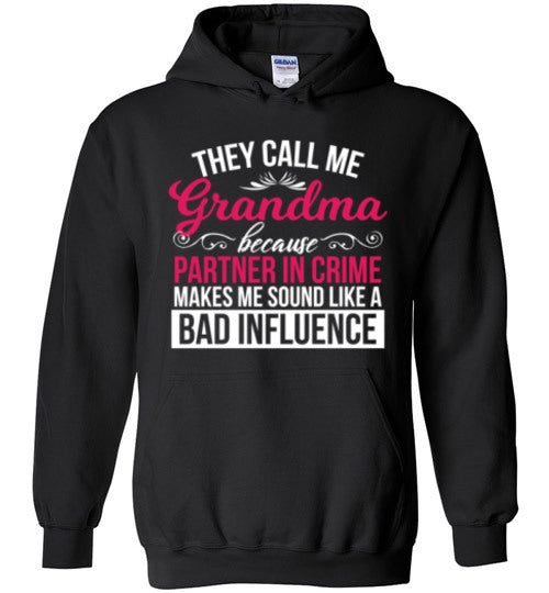 Grandma Partner In Crime Hoodie