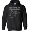 How Planes Fly Magic Hoodie