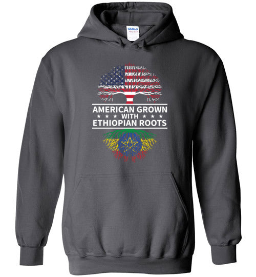 American Grown With Ethiopian Roots Hoodie