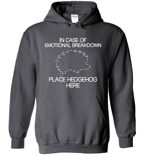 Hedgehog Emotional Breakdown Hoodie