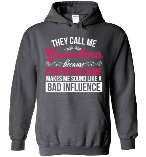 Grandma Partner In Crime Hoodie