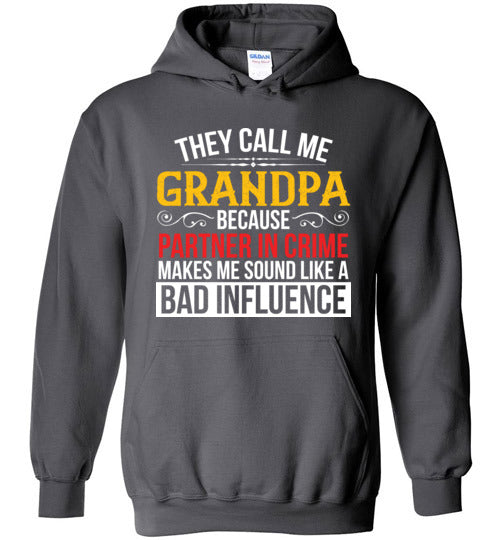 They Call Me Grandpa Partner Hoodie