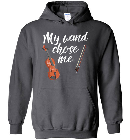 Violin Wand Chose Me Hoodie