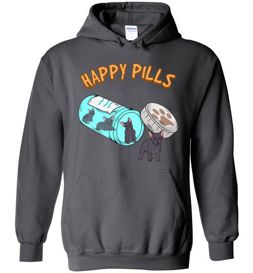 Happy Pills French Bulldog Hoodie