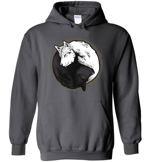 Wolf Yin Yang Hoodie