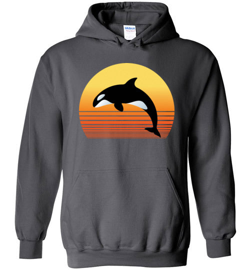 Killer Whale Sunset Hoodie