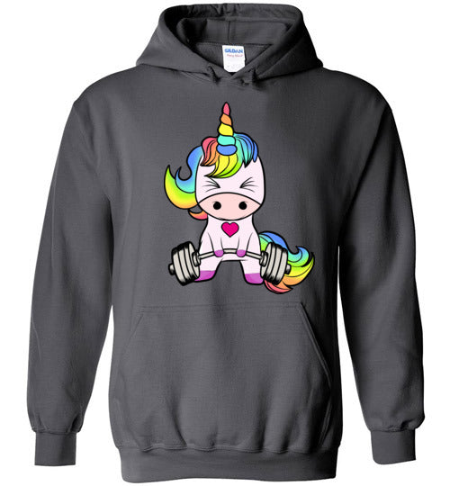 Unicorn Weightlifting Gym Hoodie