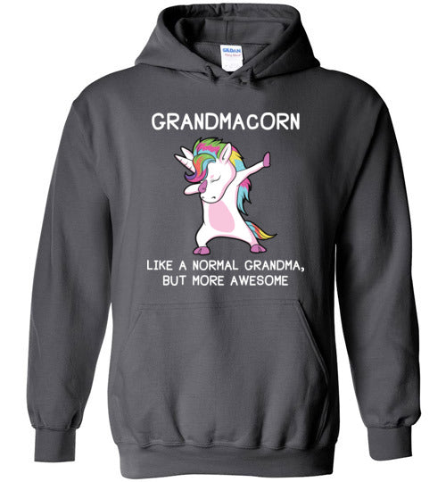 Grandmacorn Grandma Unicorn Hoodie