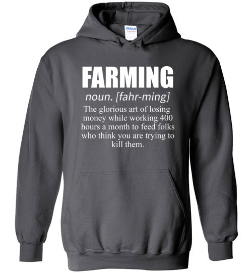 Farming Definition Hoodie