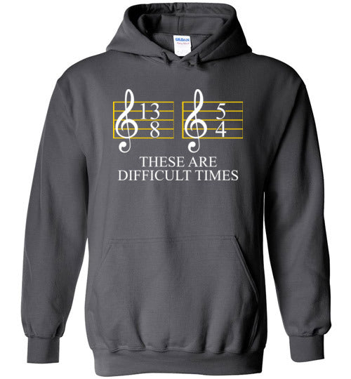 Music These Are Difficult Times Hoodie