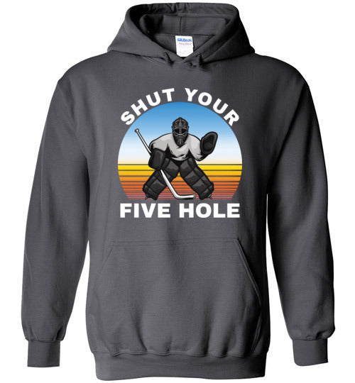 Ice Hockey Five Hole Hoodie