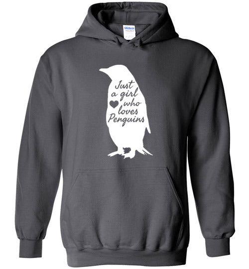 Just A Girl Who Loves Penguins Hoodie