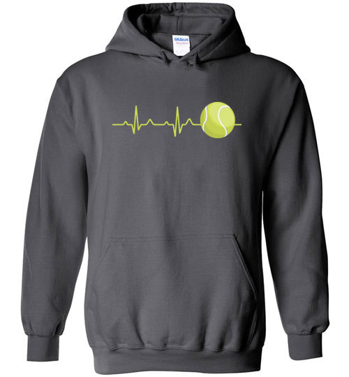 Tennis Heartbeat Hoodie