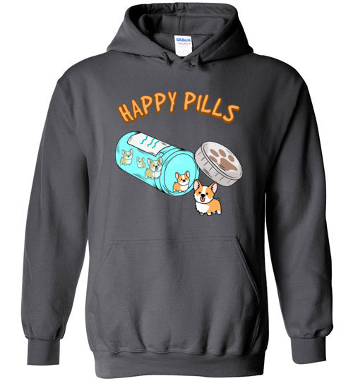 Happy Pills Corgi Hoodie