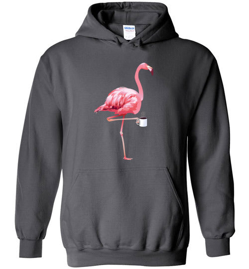 Flamingo Coffee Hoodie