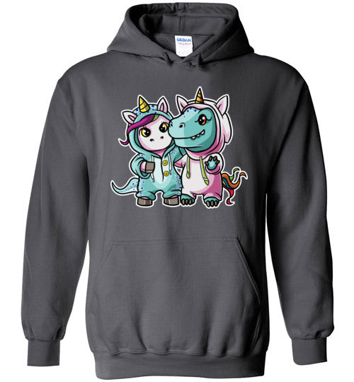 Unicorn T-Rex Costumes Hoodie
