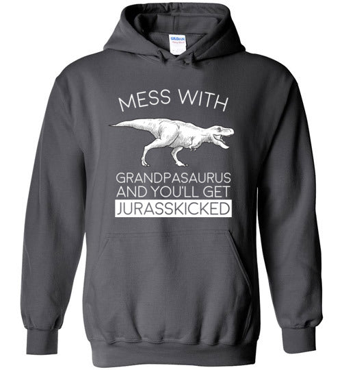 Grandpasaurus Jurasskicked Hoodie