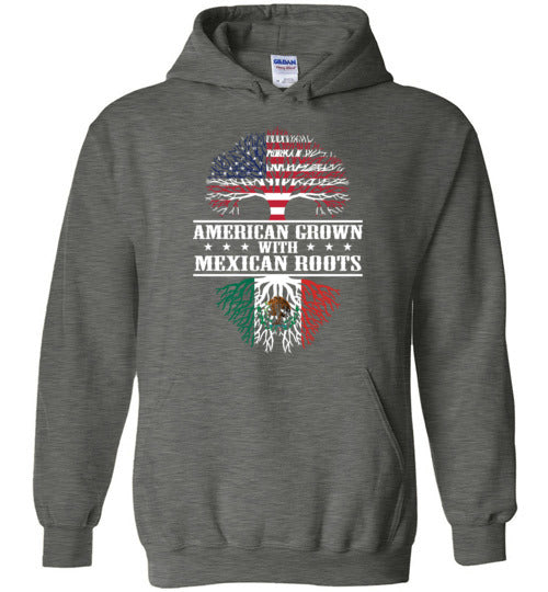 American Grown With Mexican Roots Hoodie