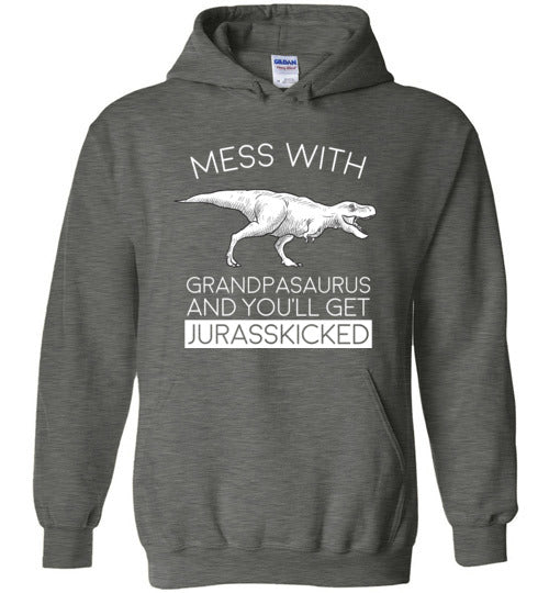 Grandpasaurus Jurasskicked Hoodie