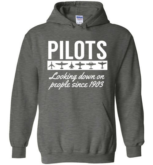 Pilots Looking Down Hoodie