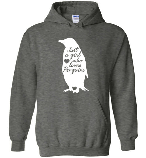Just A Girl Who Loves Penguins Hoodie