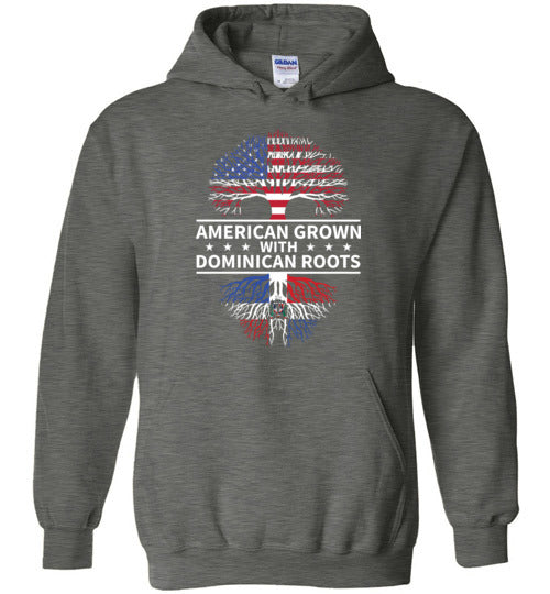 American Grown With Dominican Roots Hoodie