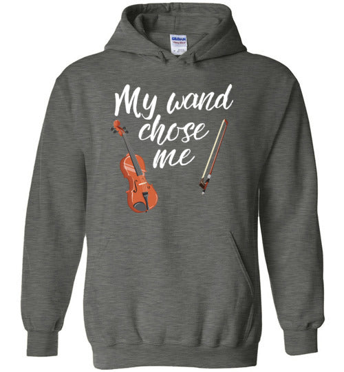 Violin Wand Chose Me Hoodie