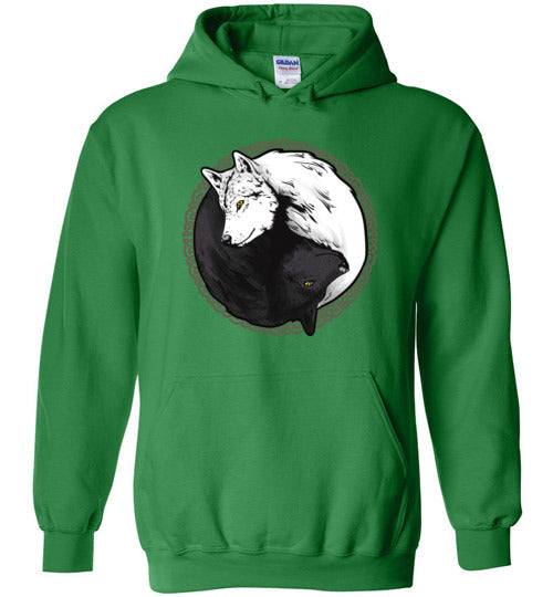 Wolf Yin Yang Hoodie