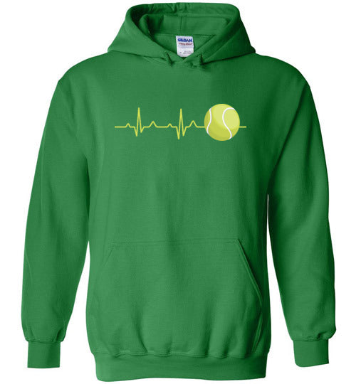 Tennis Heartbeat Hoodie
