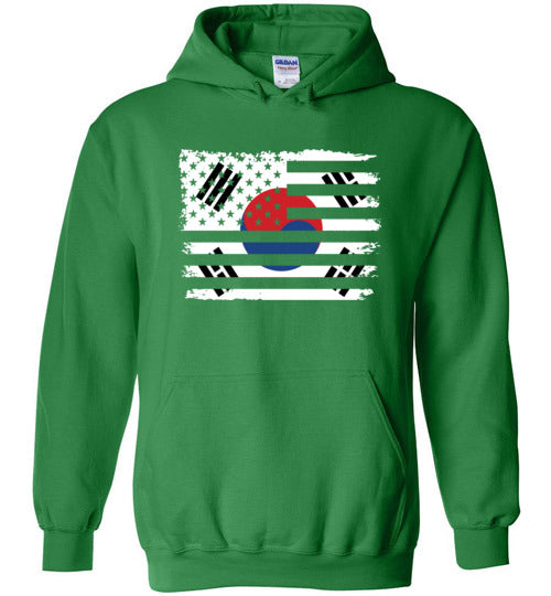 South Korean American Flag Hoodie