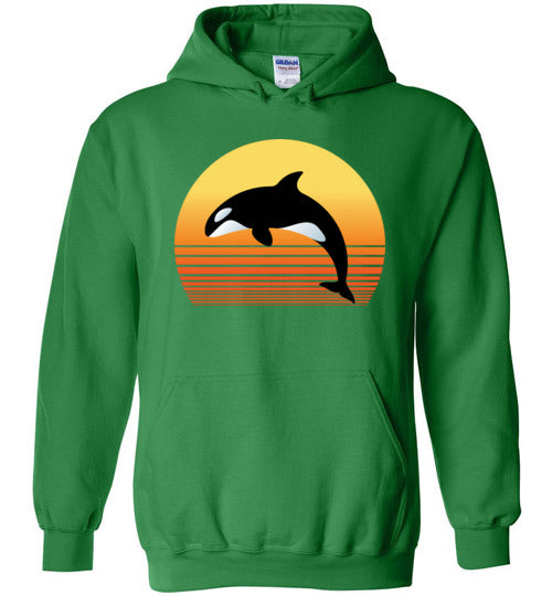 Killer Whale Sunset Hoodie