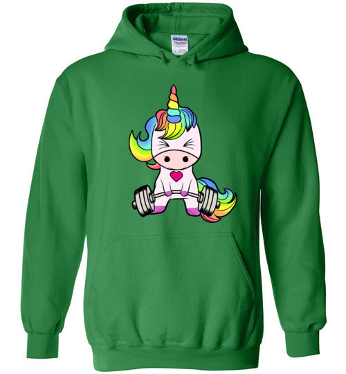 Unicorn Weightlifting Gym Hoodie