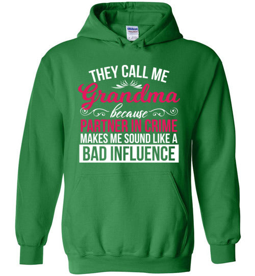 Grandma Partner In Crime Hoodie