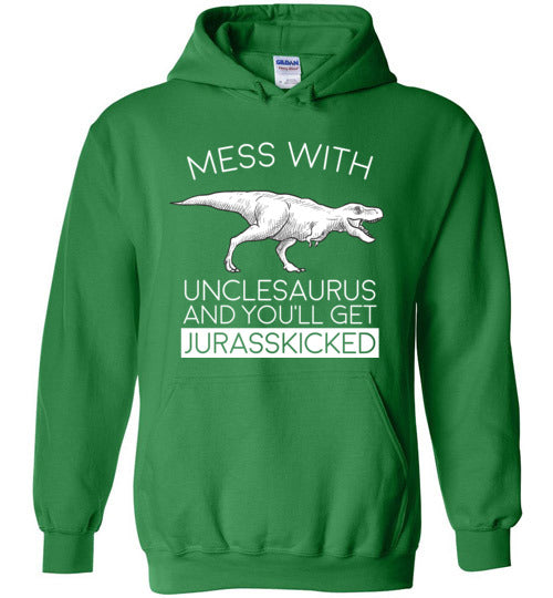 Unclesaurus Jurasskicked Hoodie