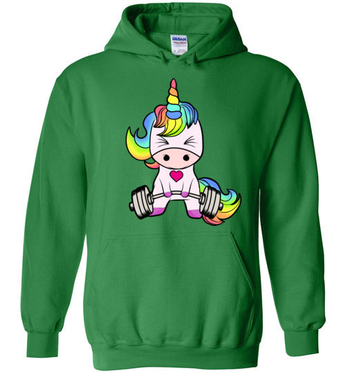 Unicorn Weightlifting Gym Hoodie