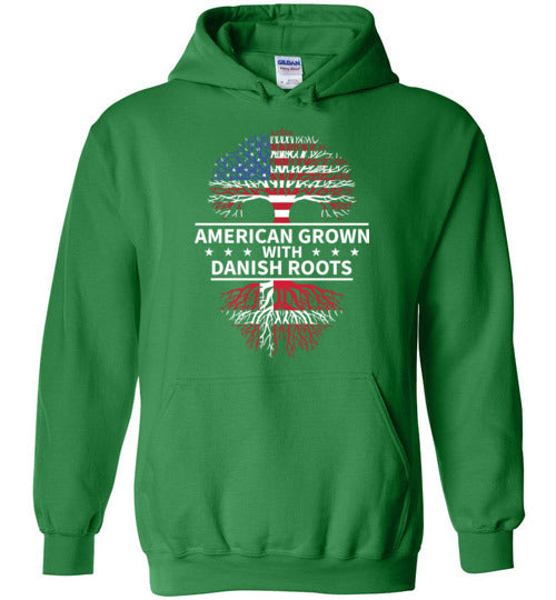 American Grown With Danish Roots Hoodie