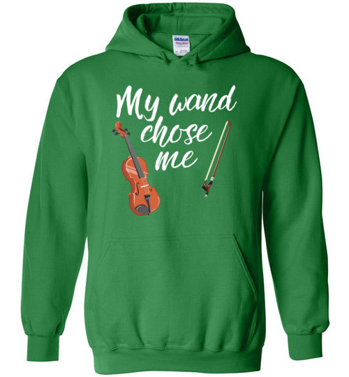 Violin Wand Chose Me Hoodie
