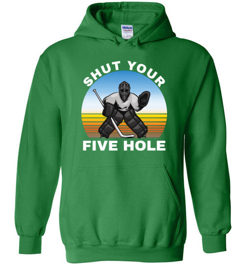 Ice Hockey Five Hole Hoodie
