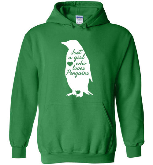 Just A Girl Who Loves Penguins Hoodie