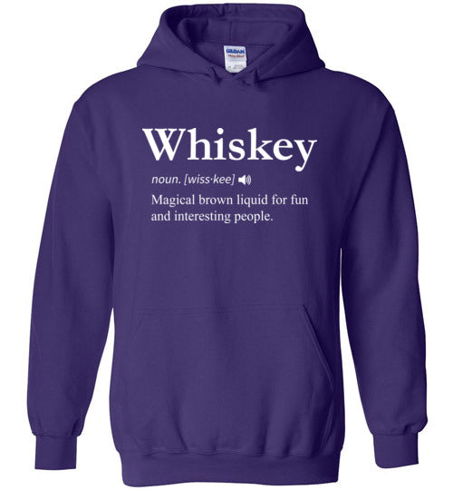 Whiskey Definition Hoodie