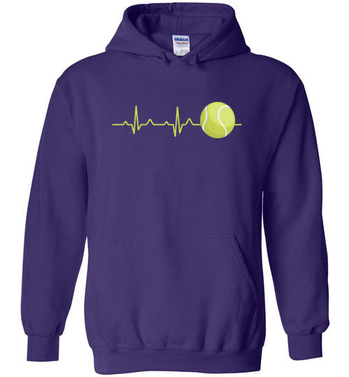 Tennis Heartbeat Hoodie