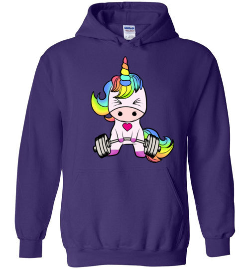 Unicorn Weightlifting Gym Hoodie