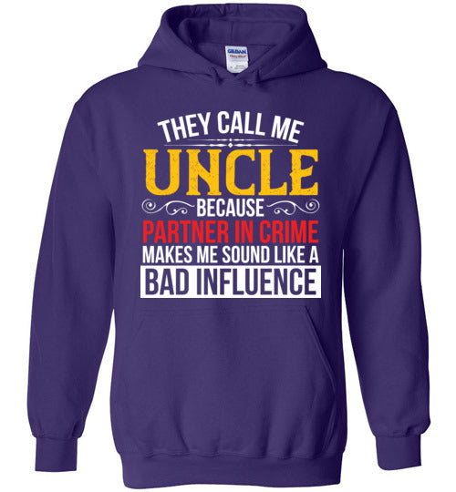 Uncle Partner In Crime Hoodie