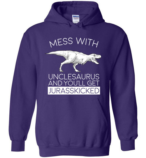 Unclesaurus Jurasskicked Hoodie