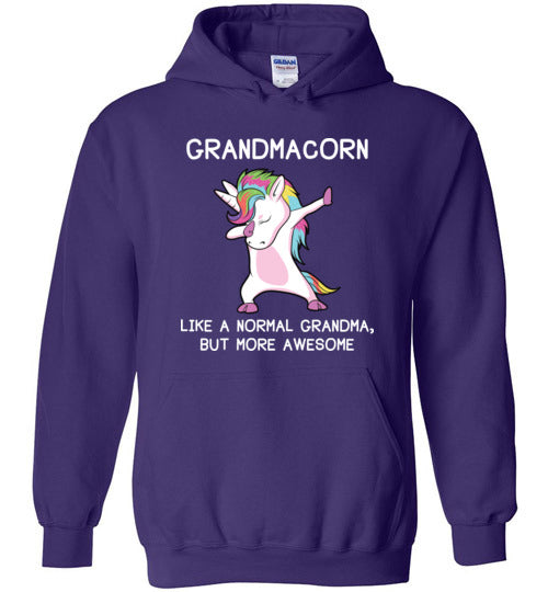 Grandmacorn Grandma Unicorn Hoodie
