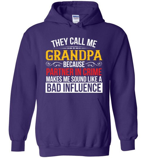 They Call Me Grandpa Partner Hoodie