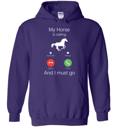 Horse Is Calling Hoodie
