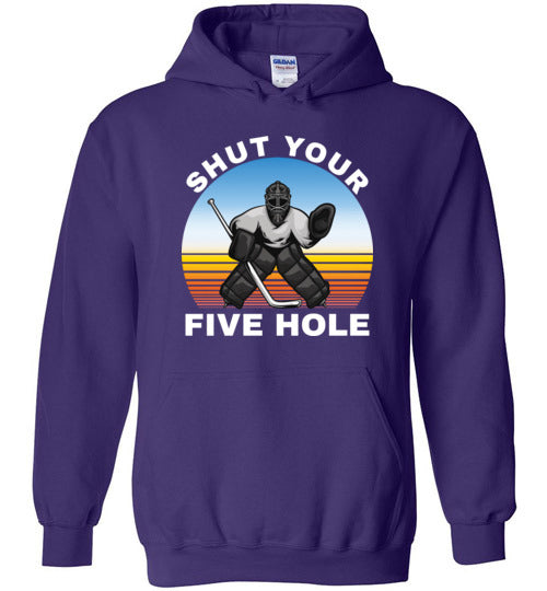 Ice Hockey Five Hole Hoodie